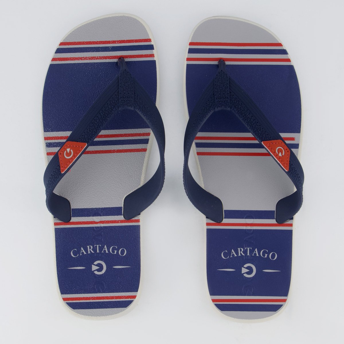 Chinelo Cartago Atlanta II Azul Marinho