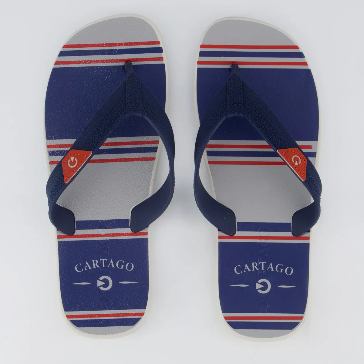 Chinelo Cartago Atlanta II Azul Marinho