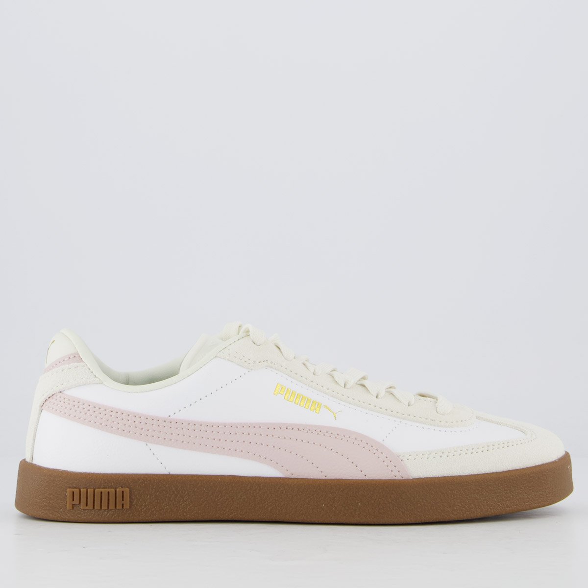 Tênis Puma Club II Era Wns Feminino Branco e Rosa