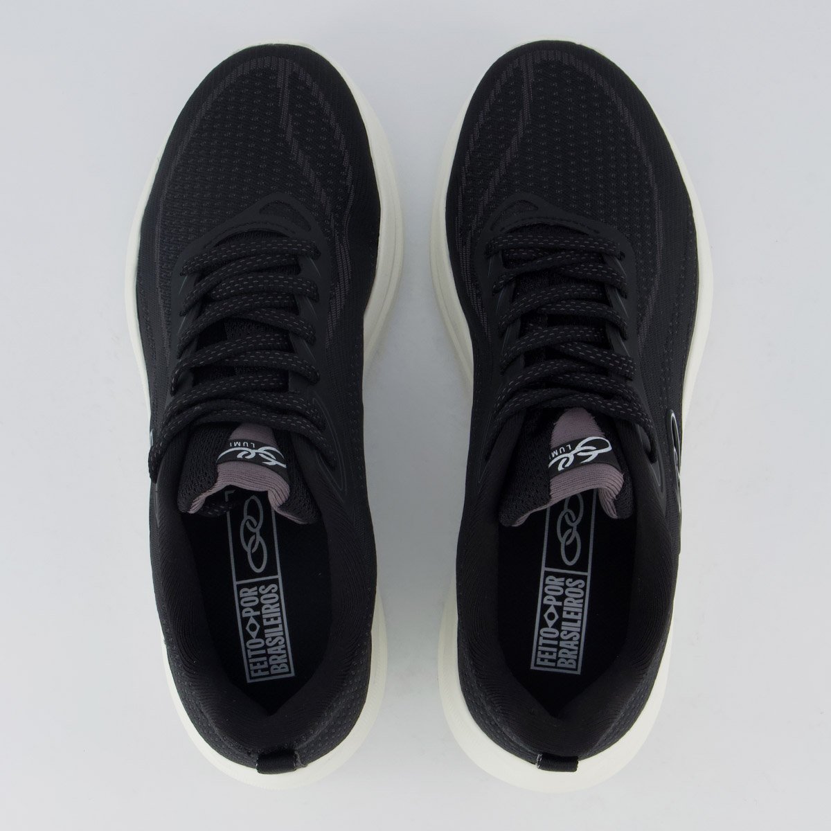 Tênis Olympikus Lumi Feminino Preto e Branco Preto 3