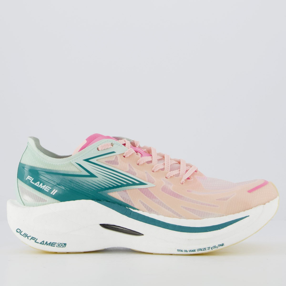 Tênis 361 Flame 2 Feminino Rosa e Verde