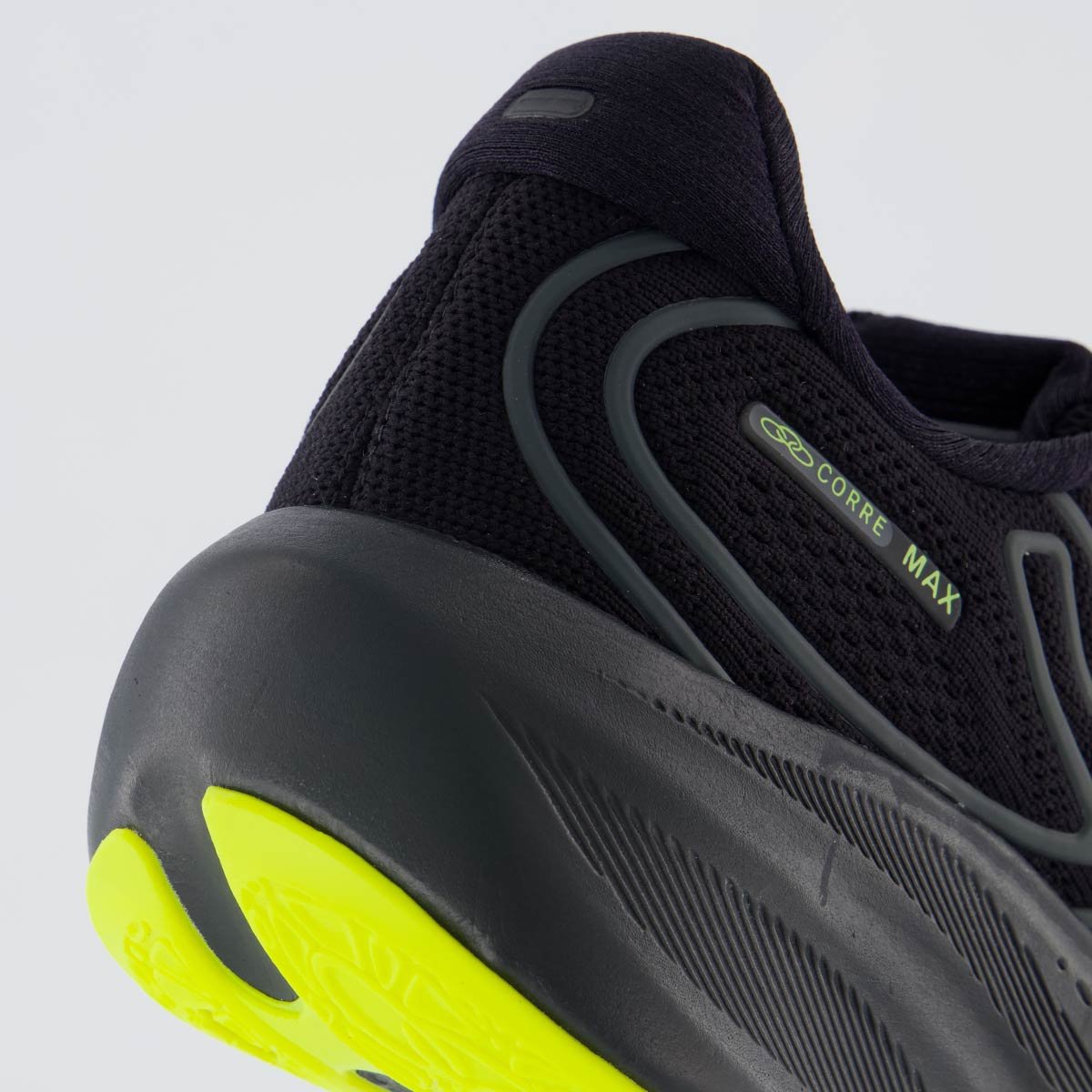 Tênis Olympikus Corre Max Preto e Verde Preto 6