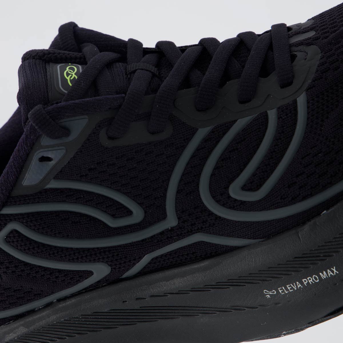 Tênis Olympikus Corre Max Preto e Verde Preto 7