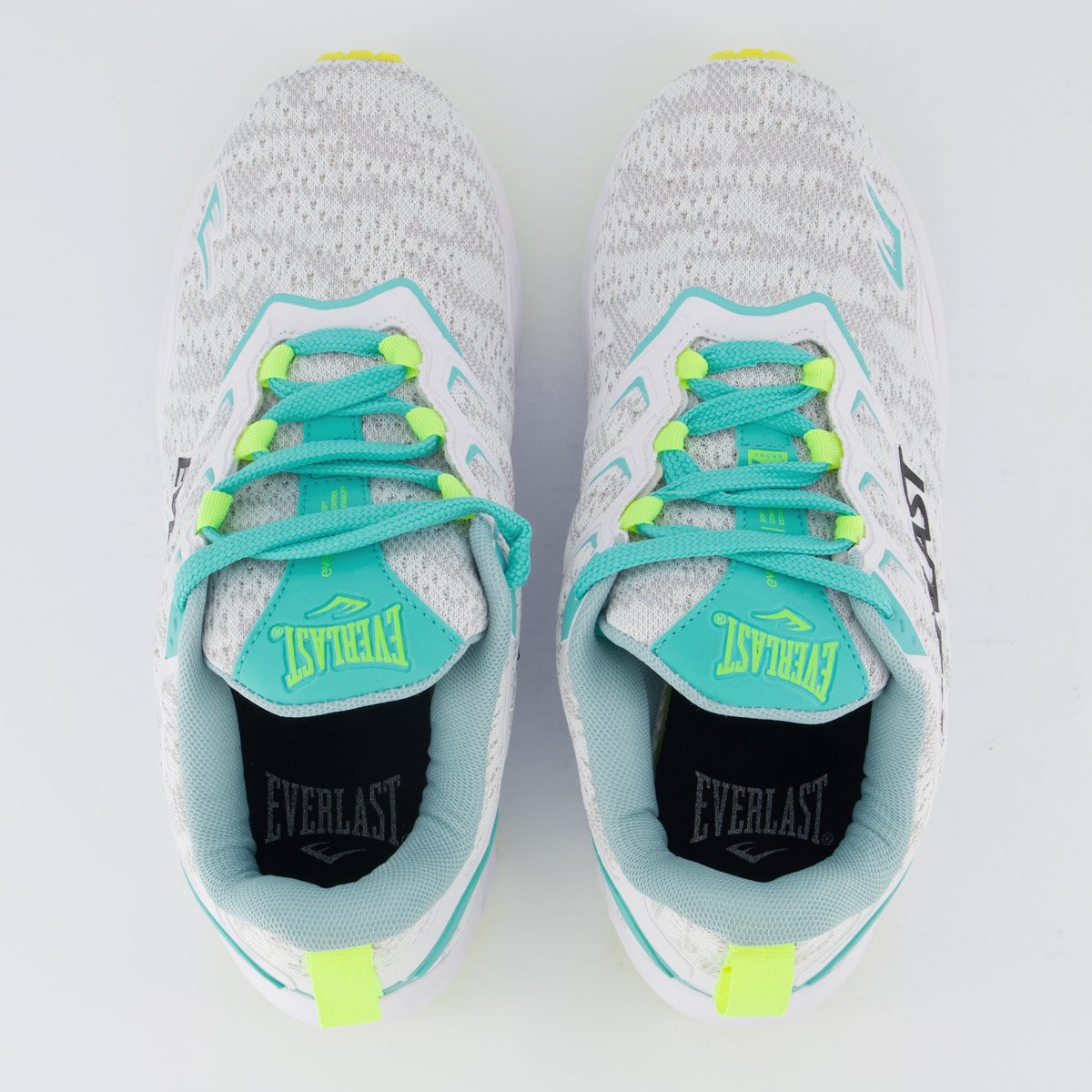 Tênis Everlast Climber Run Feminino Branco e Verde Branco 4