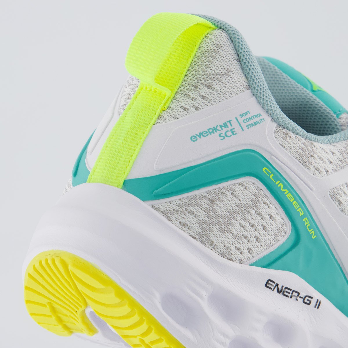 Tênis Everlast Climber Run Feminino Branco e Verde Branco 6