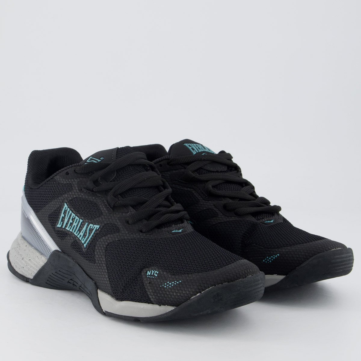 Tênis Everlast Climber Pro 3 Feminino Preto e Verde Preto 2