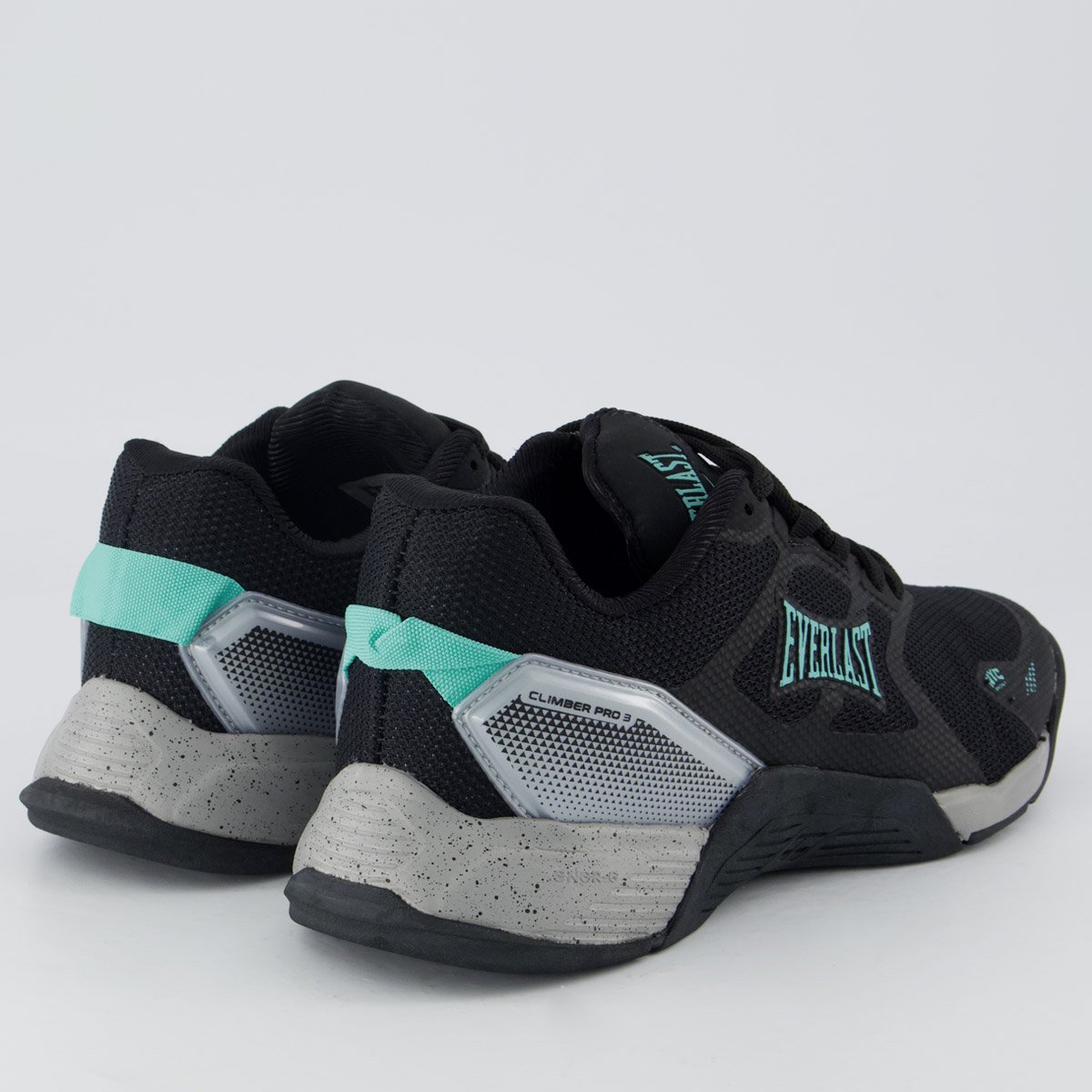 Tênis Everlast Climber Pro 3 Feminino Preto e Verde Preto 3