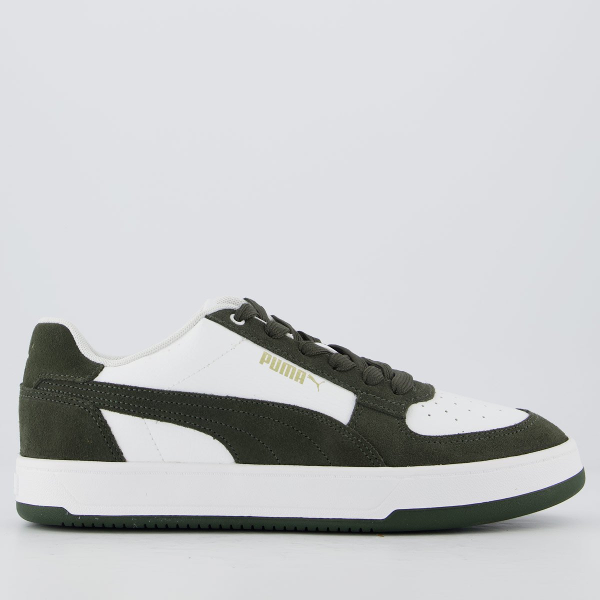 Tênis Puma Caven 2.0 Mono Bdp Branco e Verde
