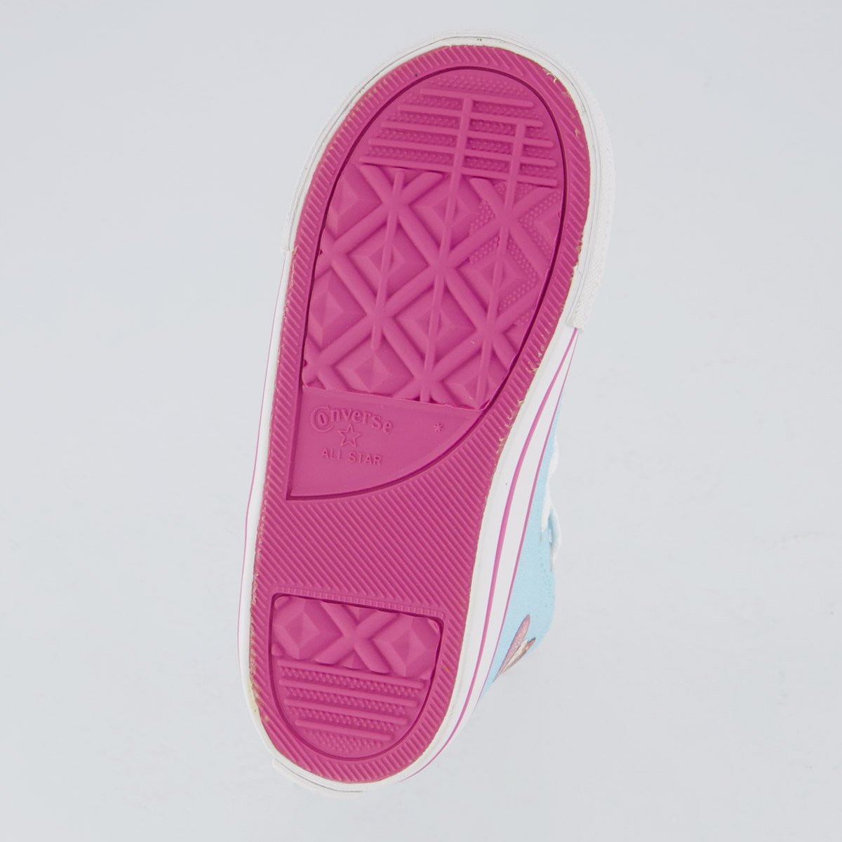 Tênis Converse All Star Chuck Taylor Cano Alto Juvenil Azul e Rosa Azul/Rosa 5