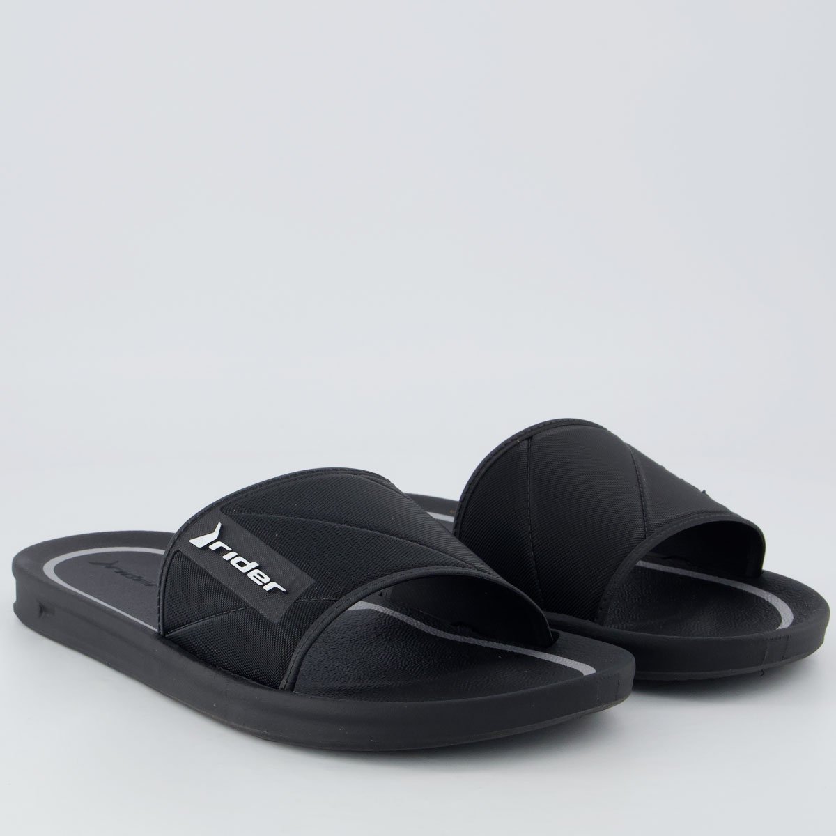 Chinelo Rider Street Preto Preto 3