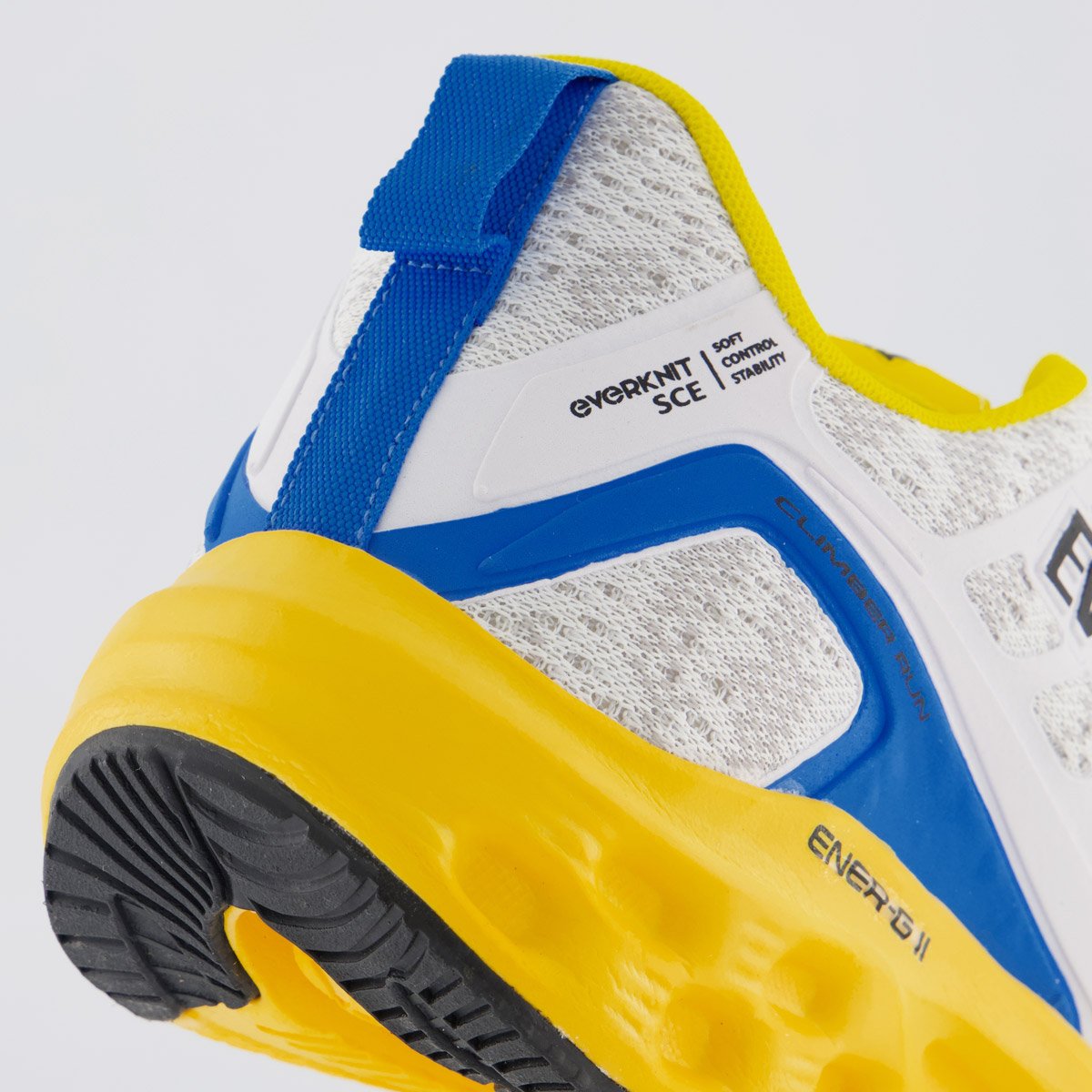 Tênis Everlast Climber Run Feminino Branco e Amarelo Branco 6