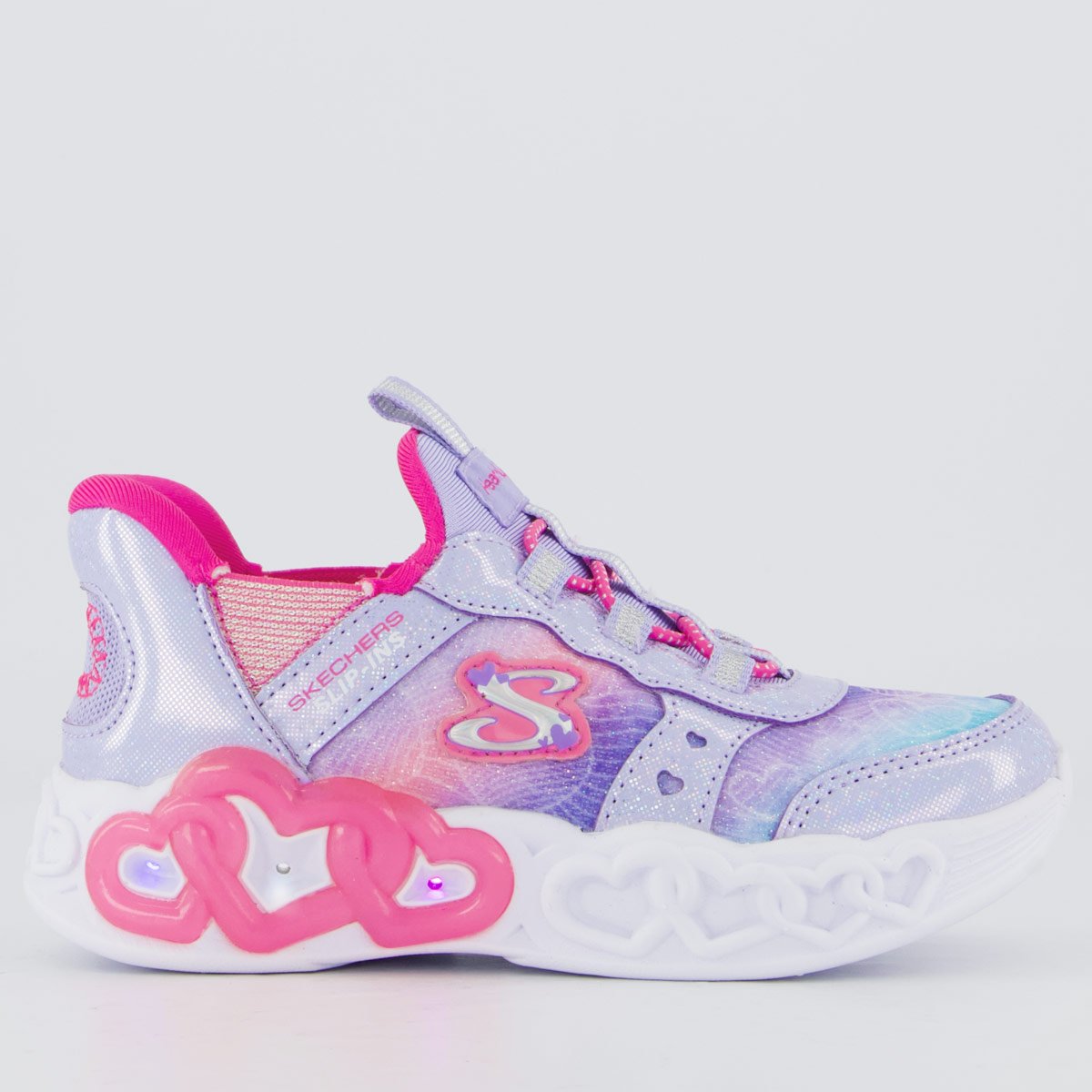 Tênis Skechers Infinite Light Infantil Roxo