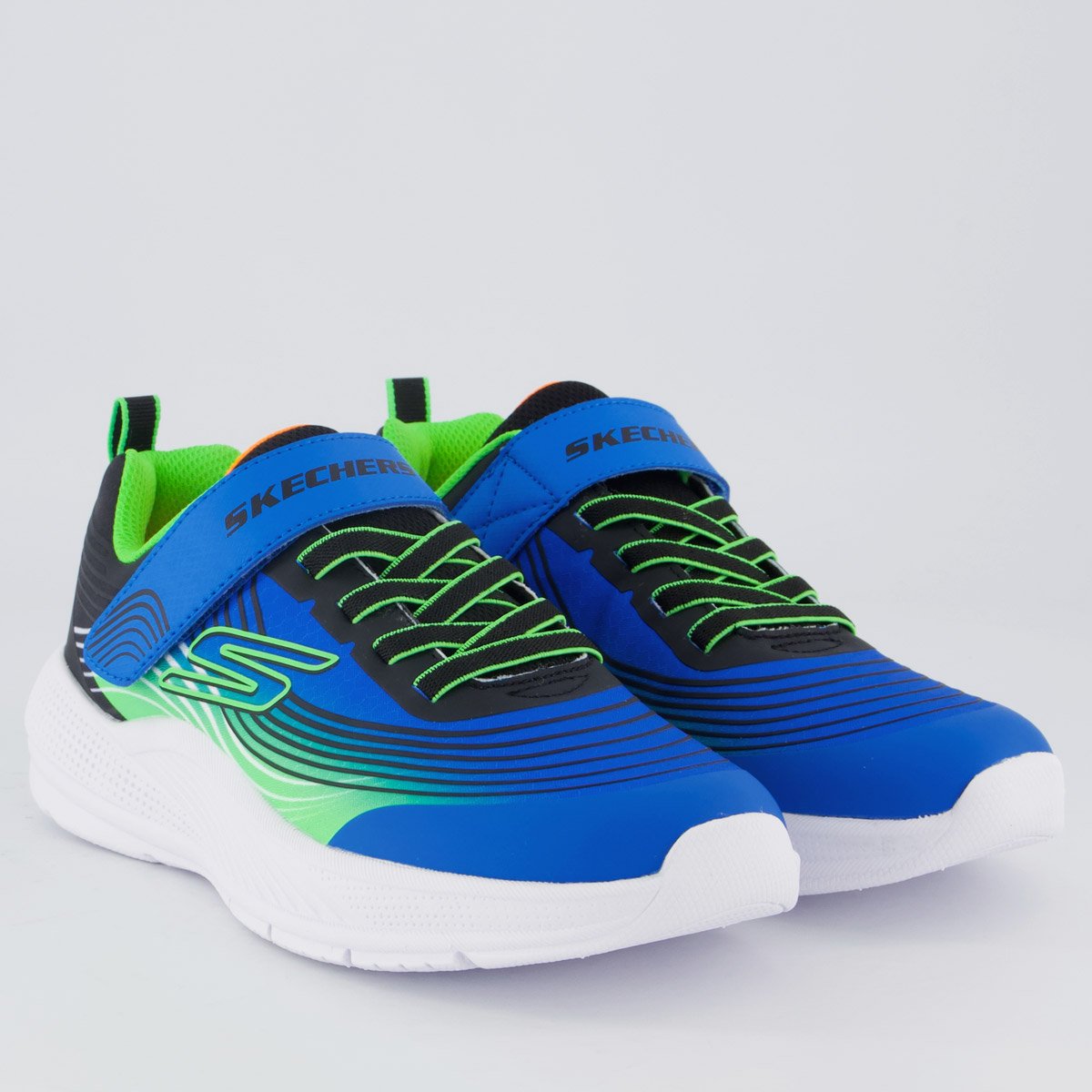 Tênis Skechers Microspec Advance Infantil Azul Azul 2
