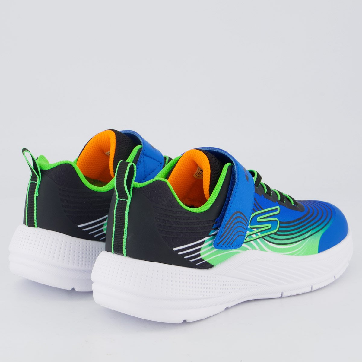 Tênis Skechers Microspec Advance Infantil Azul Azul 3