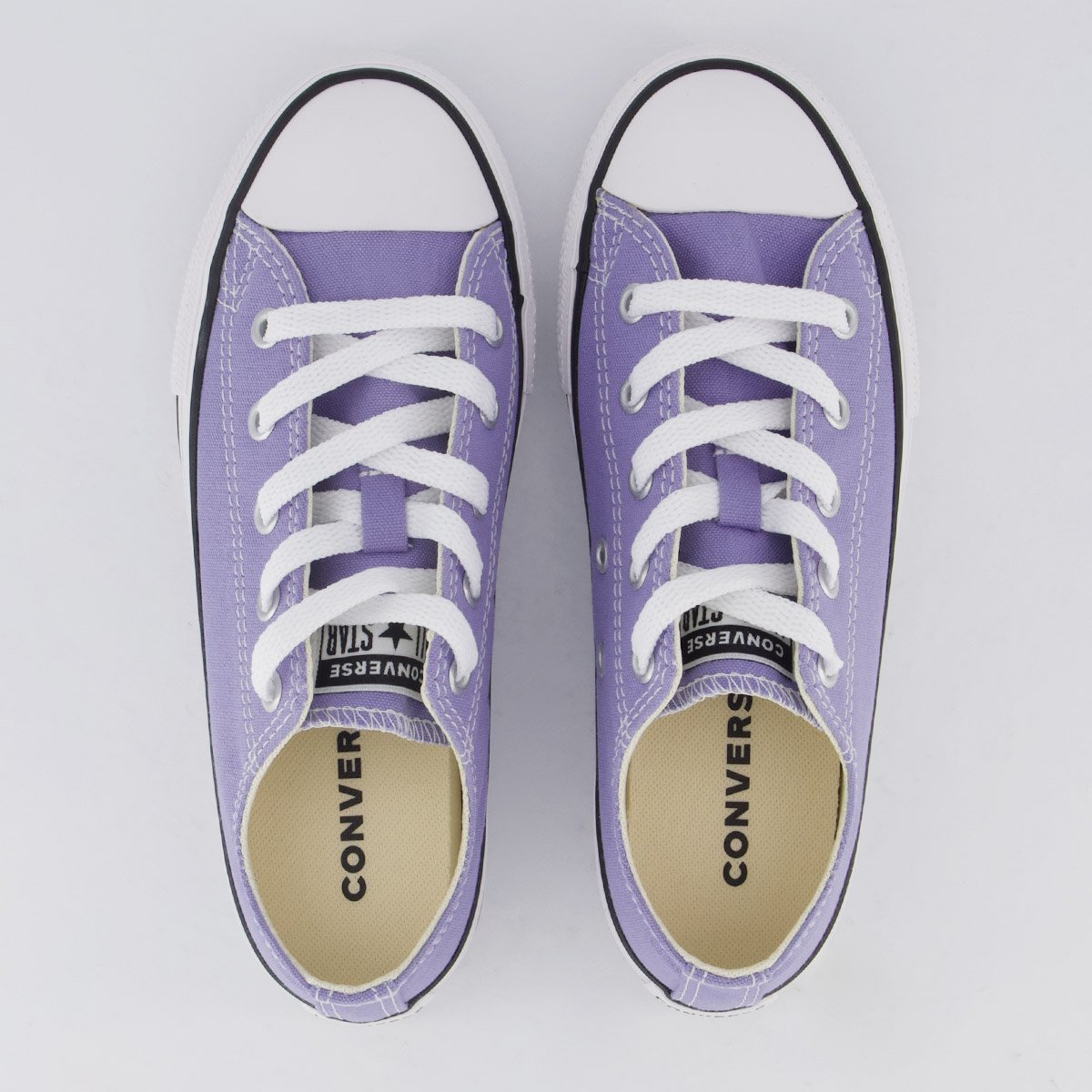 Tênis Converse All Star Chuck Taylor I Juvenil Lilás Lilás 4