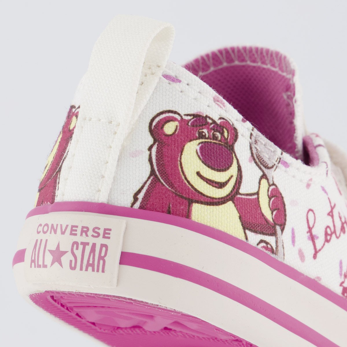 Tênis Converse All Star CT AS 2V Infantil Rosa e Branco Rosa/Branco 6