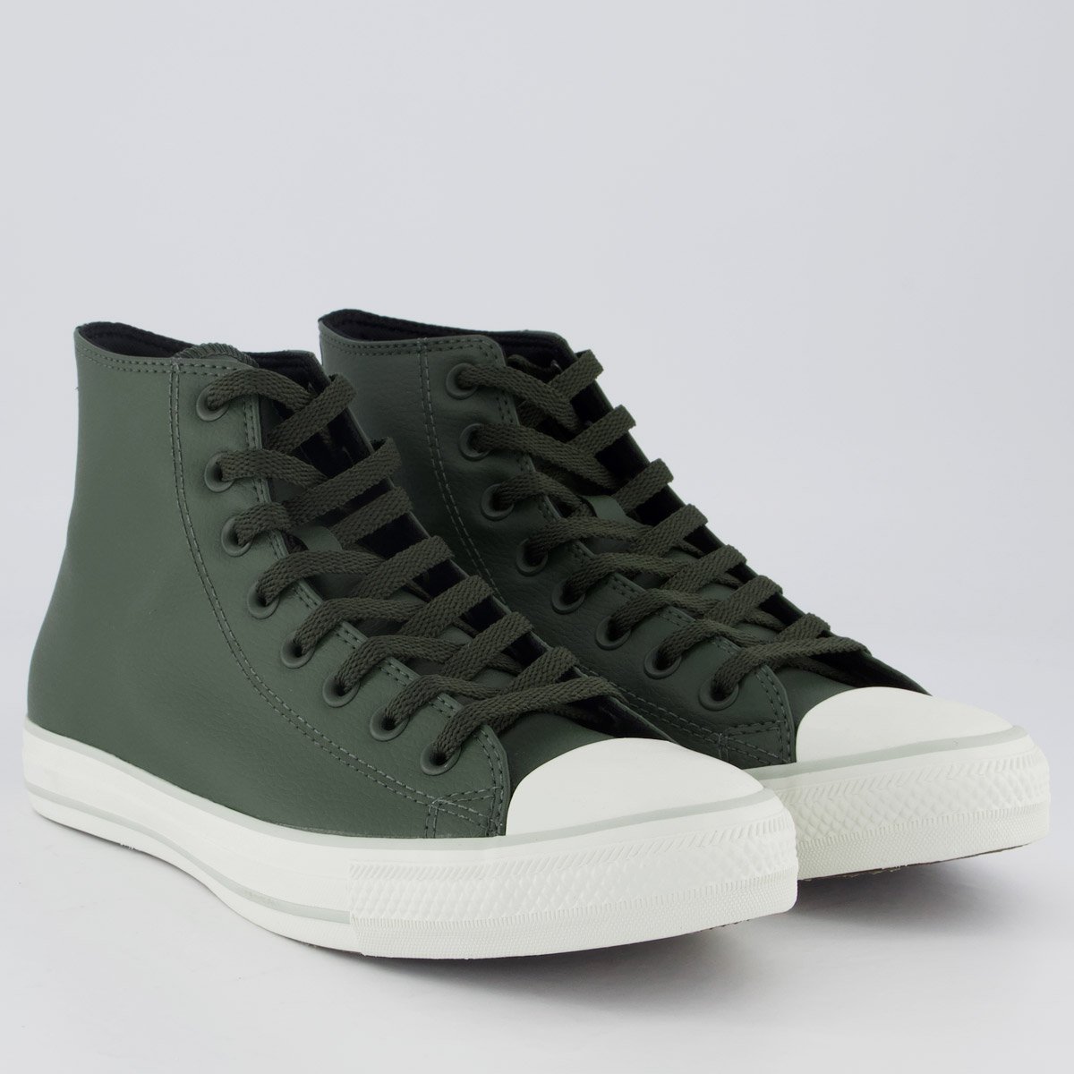 Tênis Converse All Star Chuck Taylor Sintetico Cano Alto Verde Verde 2