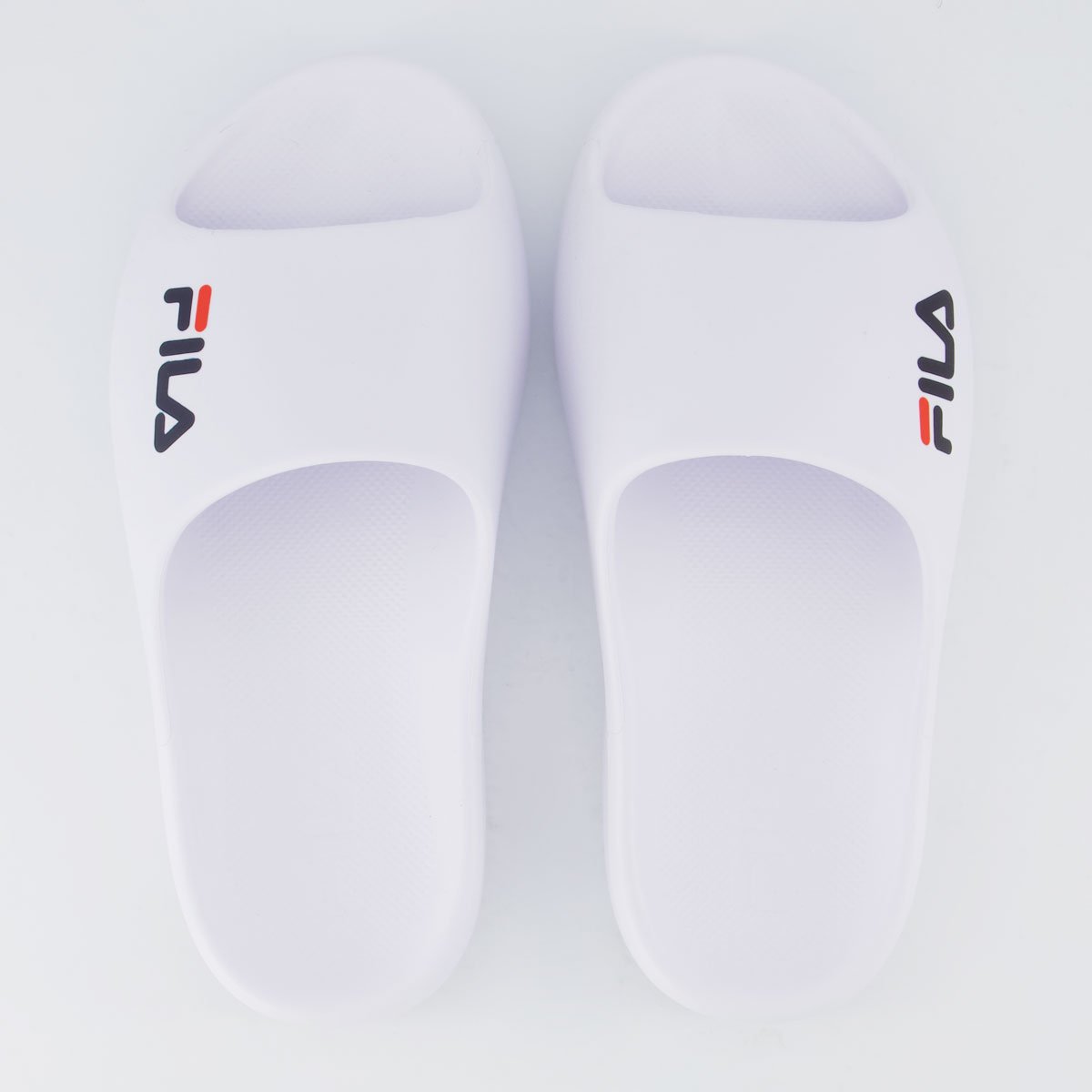 Chinelo Fila Drifter Foam Logo Branco