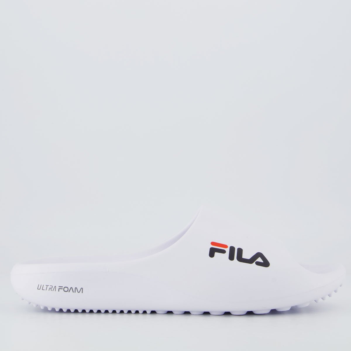 Chinelo Fila Drifter Foam Logo Branco Branco 2