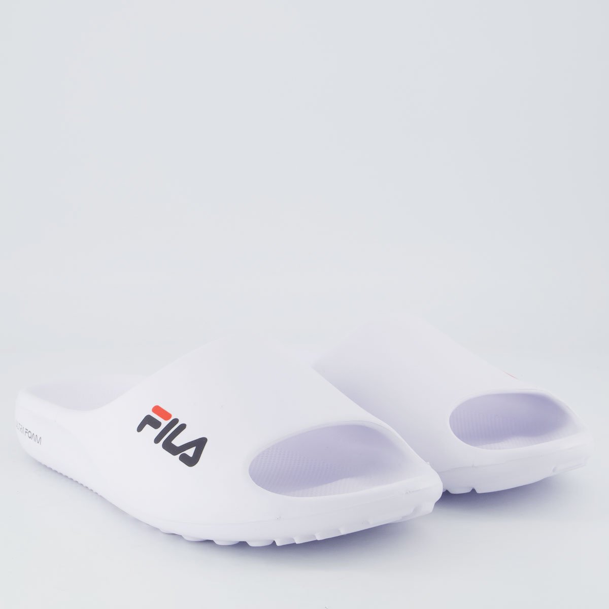 Chinelo Fila Drifter Foam Logo Branco Branco 3