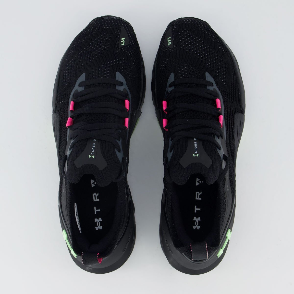 Tênis Under Armour Tribase Cross 2 SE Feminino Preto e Roxo Preto 4