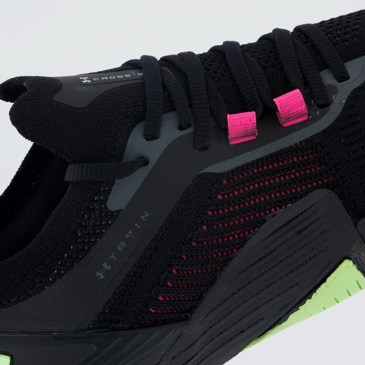 Tênis Under Armour Tribase Cross 2 SE Feminino Preto e Roxo Preto 7