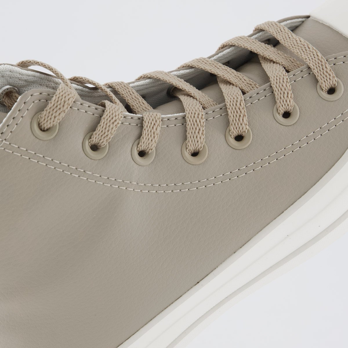 Tênis Converse All Star Chuck Taylor Sintetico Cano Médio Feminino Bege Bege 7