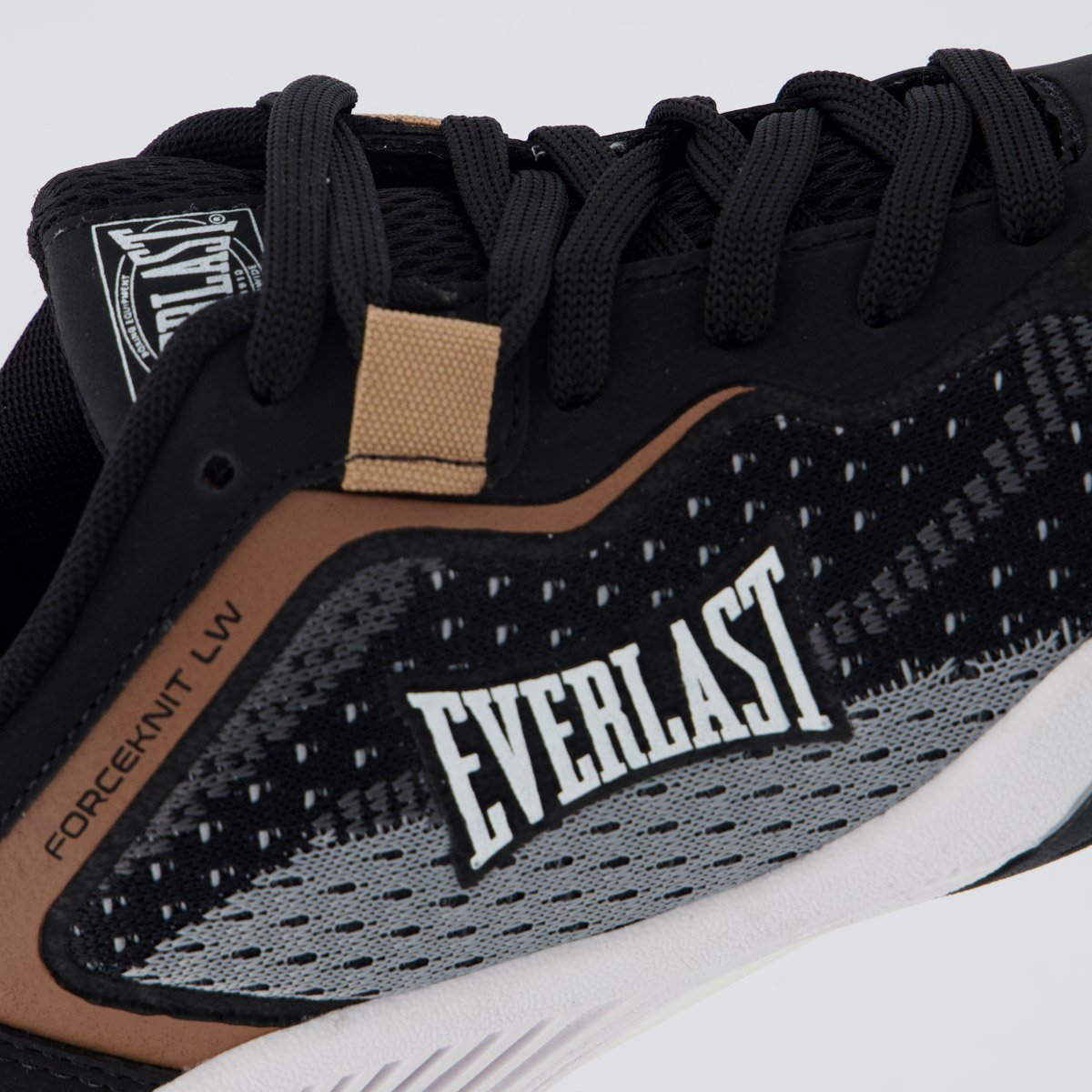 Tênis Everlast Forceknit Low Preto e Marrom Preto 7