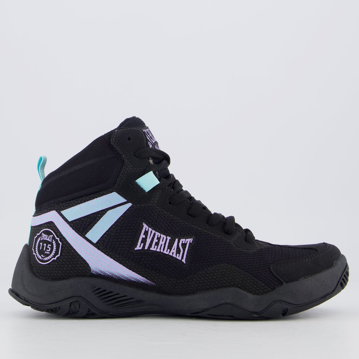 Tênis Everlast Strike 4 Feminino Preto e Lilás
