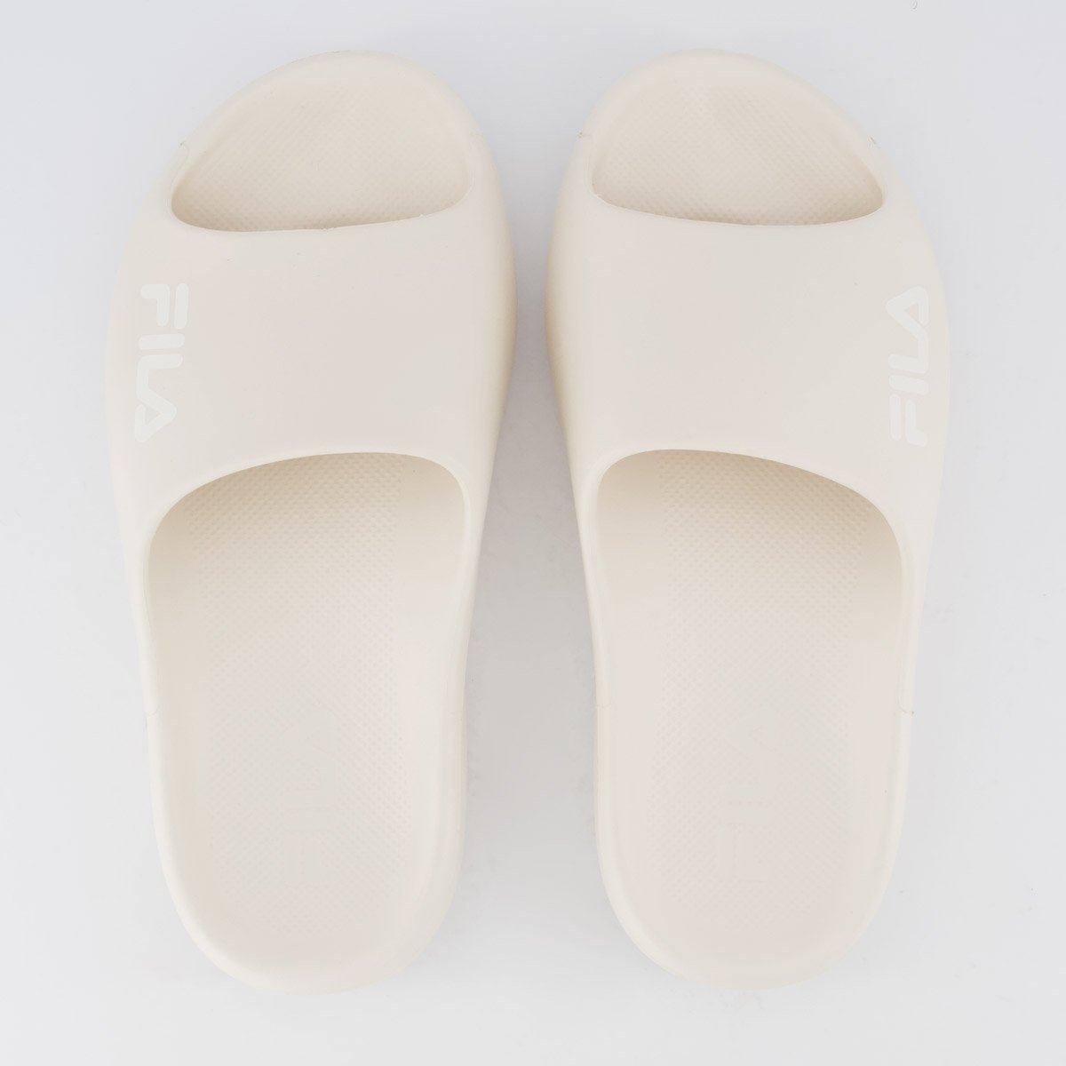 Chinelo Fila Drifter Foam Basic Bege e Branco Feminino