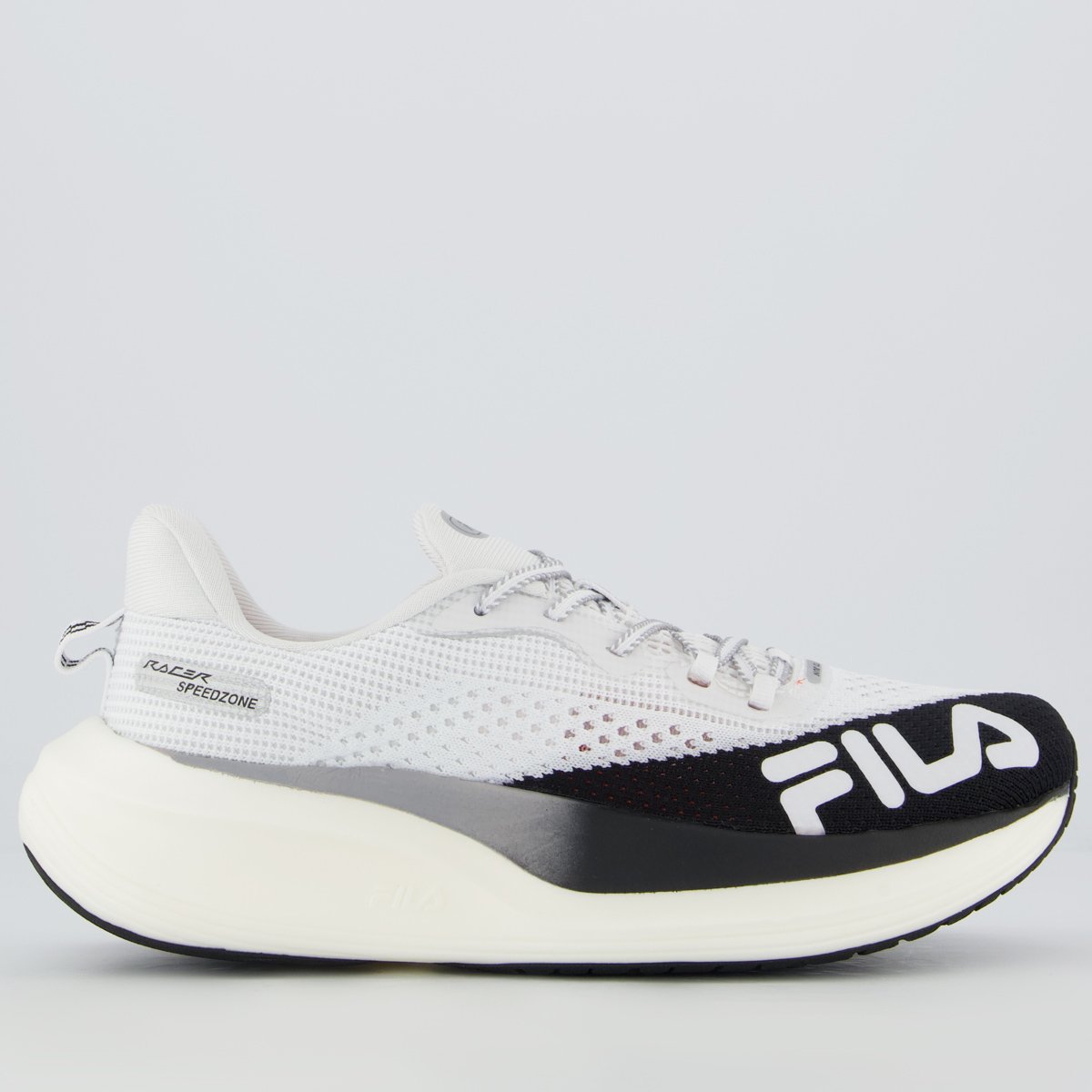 Tênis Fila Racer Speedzone Feminino Branco e Preto