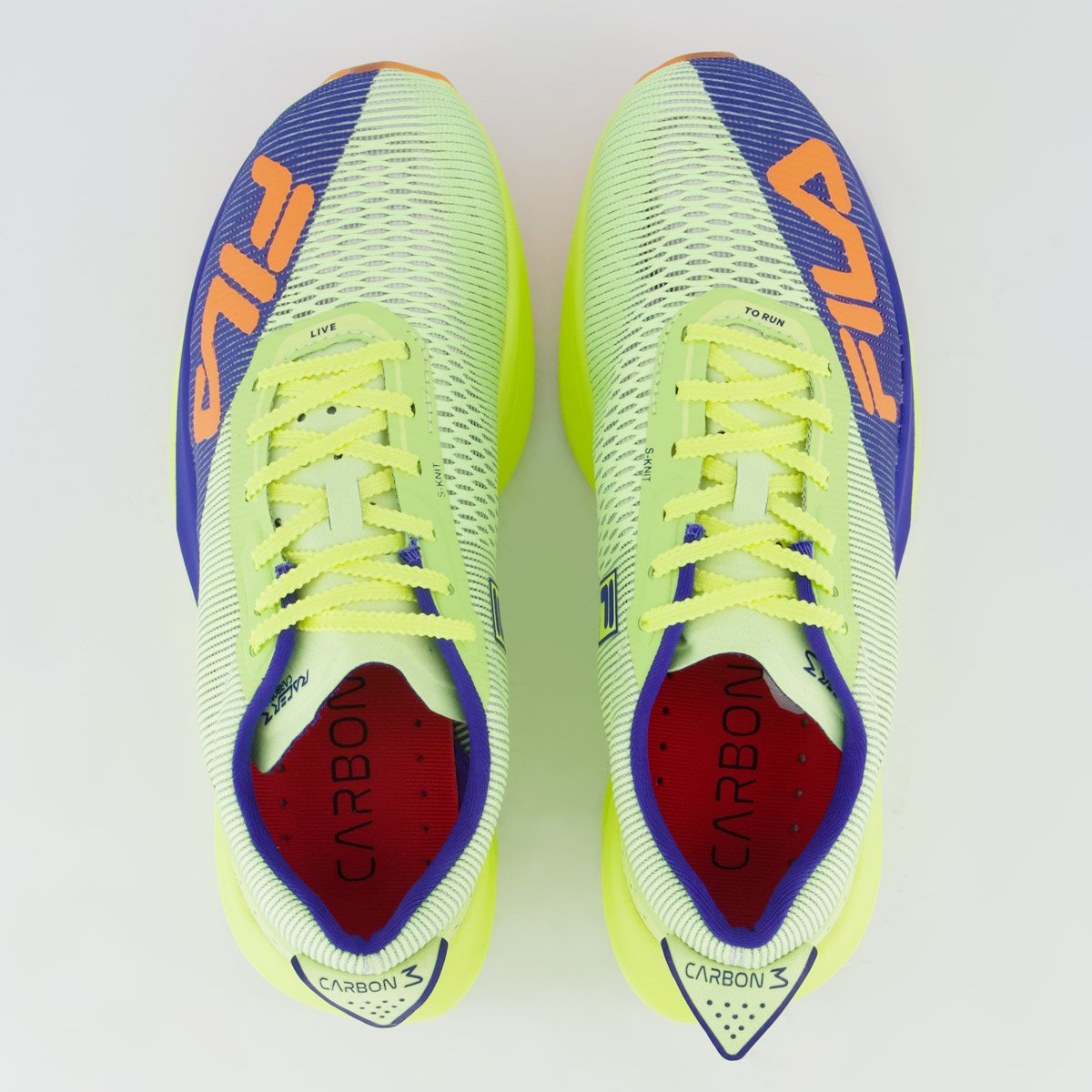 Tênis Fila Racer Carbon 3 Feminino Verde e Azul Verde/Azul 4