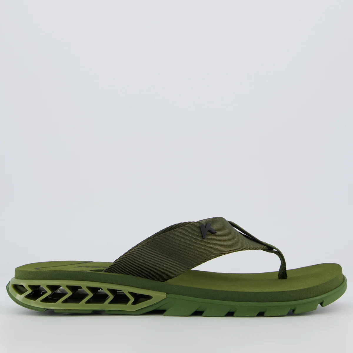 Chinelo Kenner Rakka Mono Verde Militar Verde 2