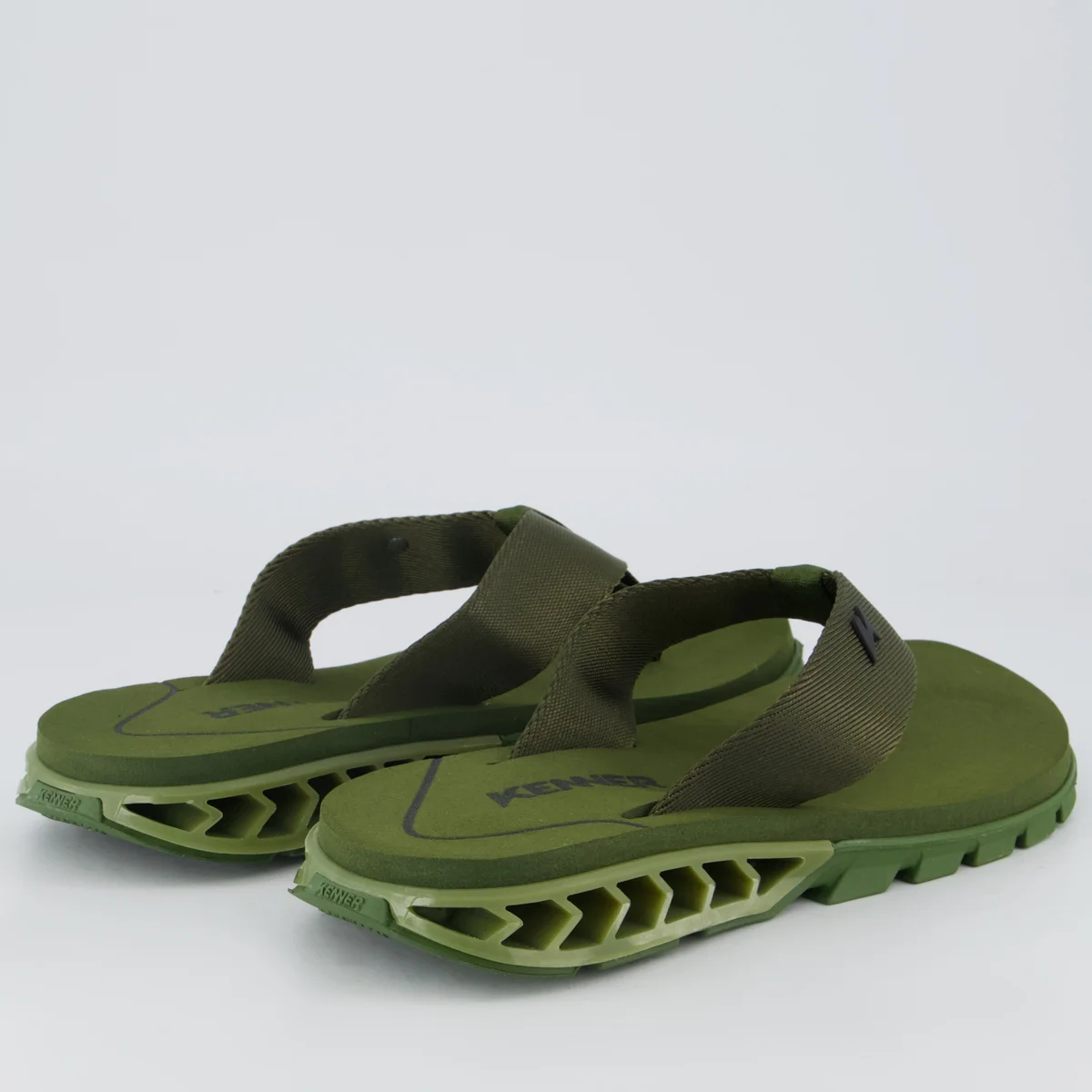 Chinelo Kenner Rakka Mono Verde Militar Verde 4