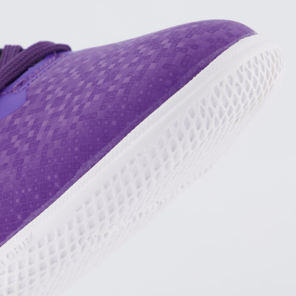 Chuteira Umbro Techno II Futsal Juvenil Roxa e Branca Roxo 8