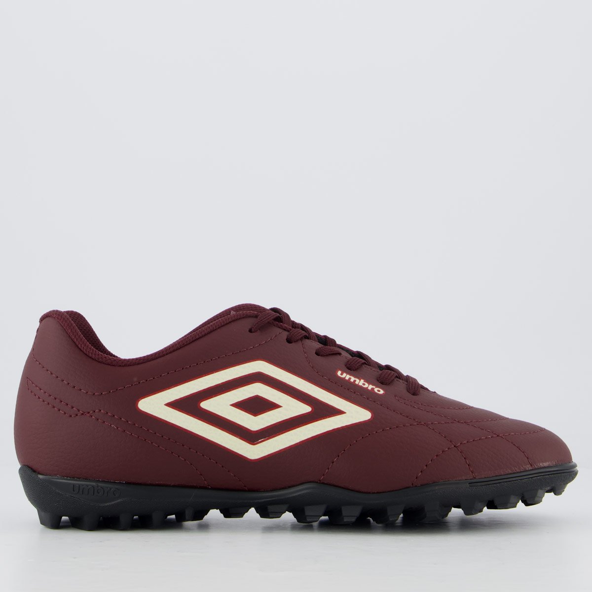 Chuteira Umbro Class Footballer Society Bordô e Branca