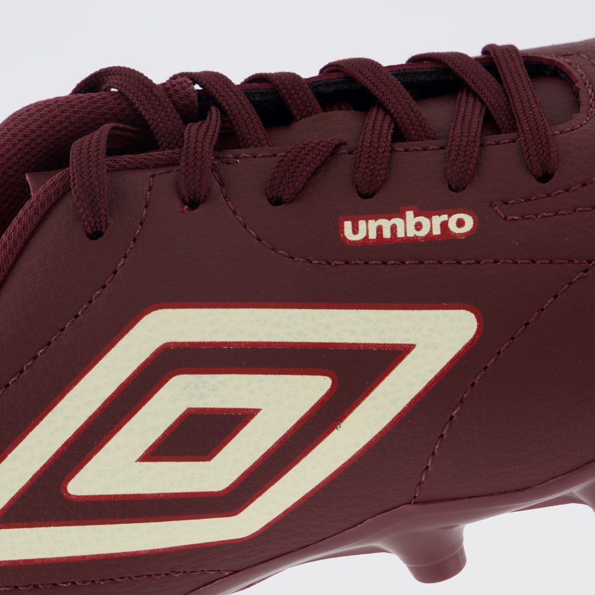 Chuteira Umbro Class Footballer Campo Bordô e Branca Bordô 7