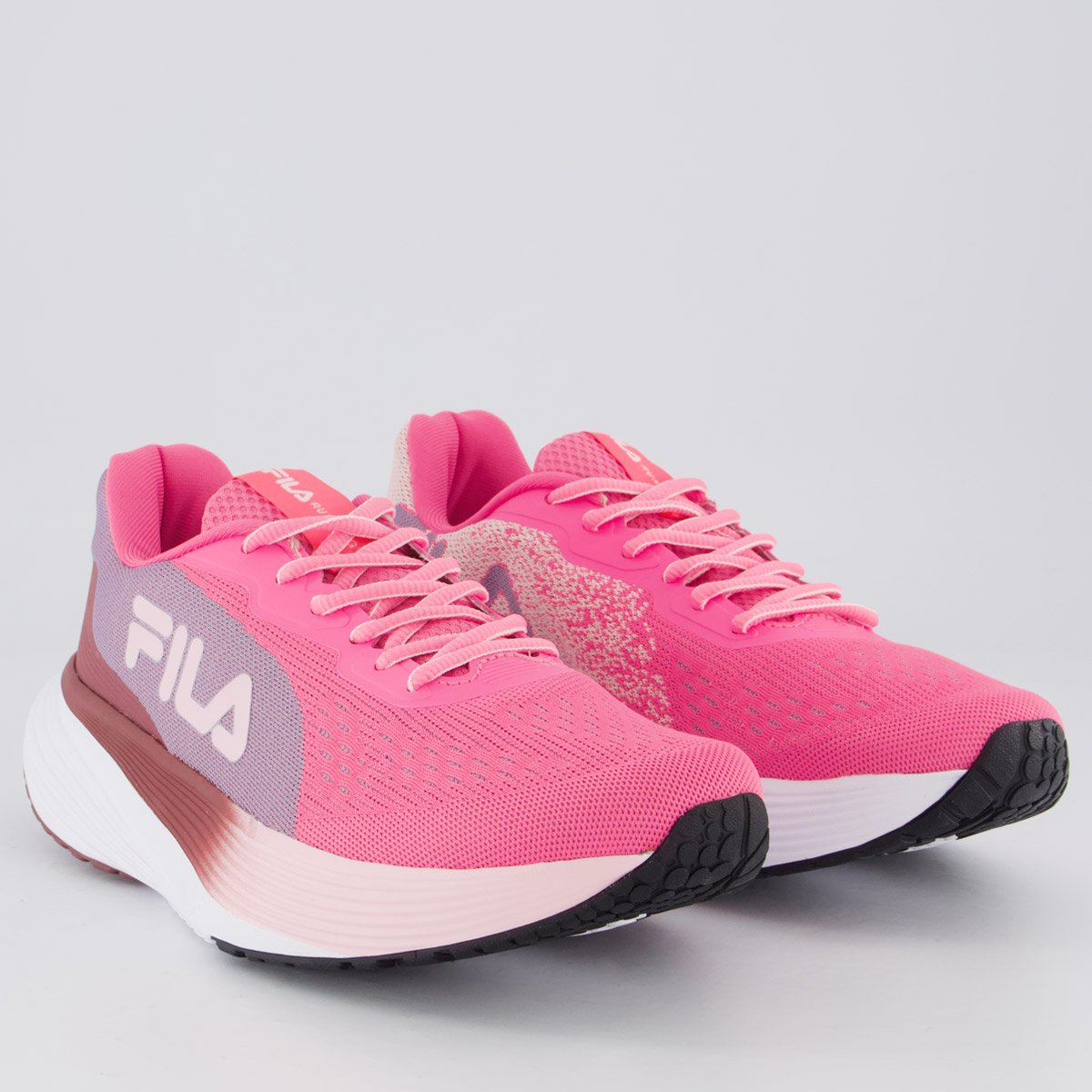 Tenis Fila Agile Feminino Rosa Rosa 2