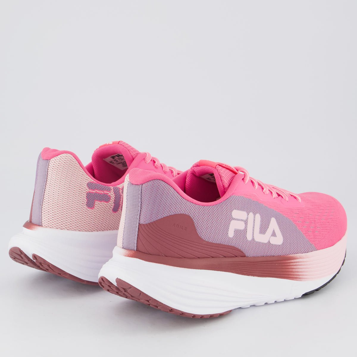 Tenis Fila Agile Feminino Rosa Rosa 3