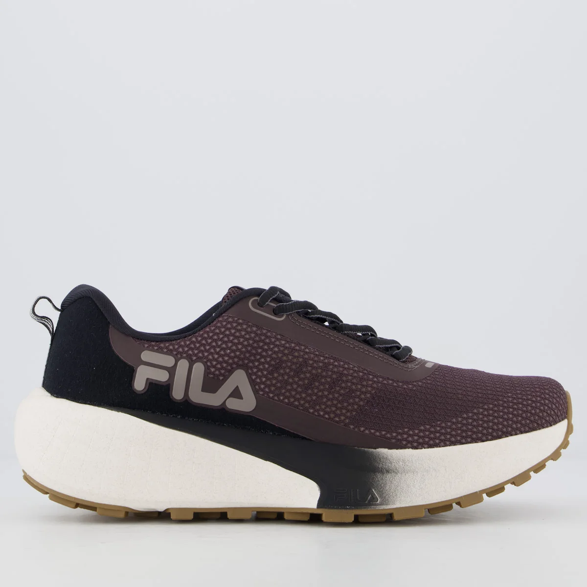 Tenis Fila Skywind Marrom e Preto