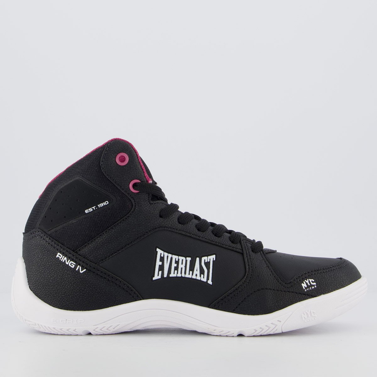 Tênis Everlast Ring IV Feminino Preto e Branco