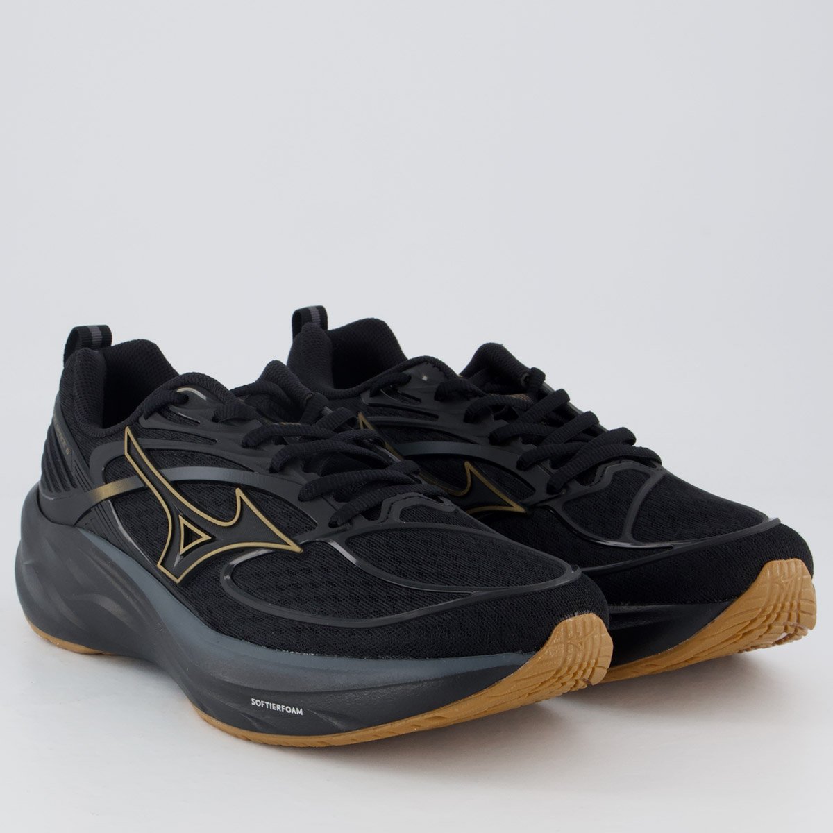 Tênis Mizuno Space 6 Preto Preto 2