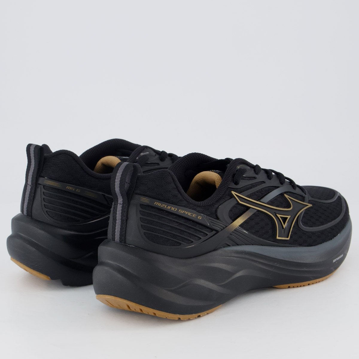 Tênis Mizuno Space 6 Preto Preto 3