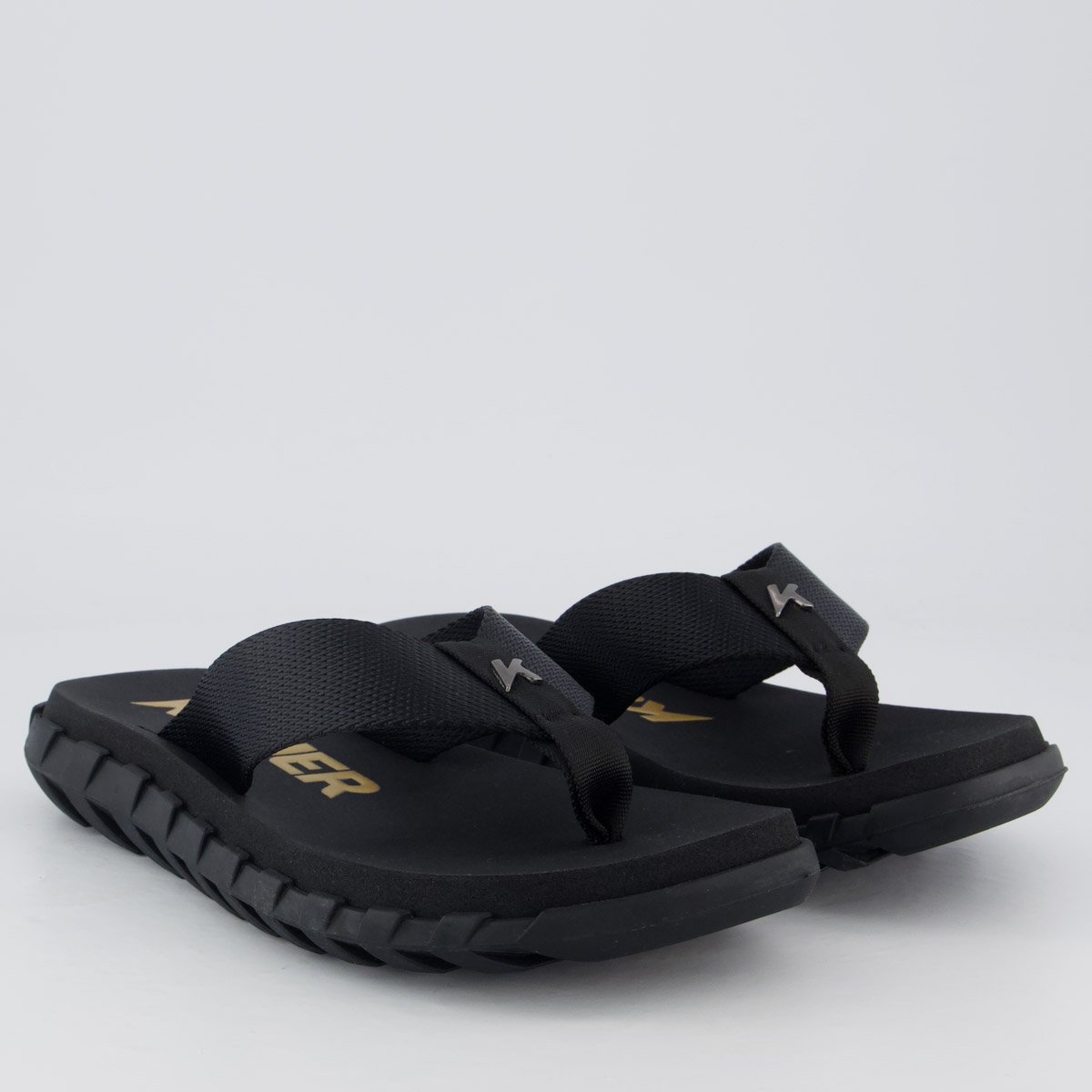 Chinelo Kenner Megah Preto Preto 3