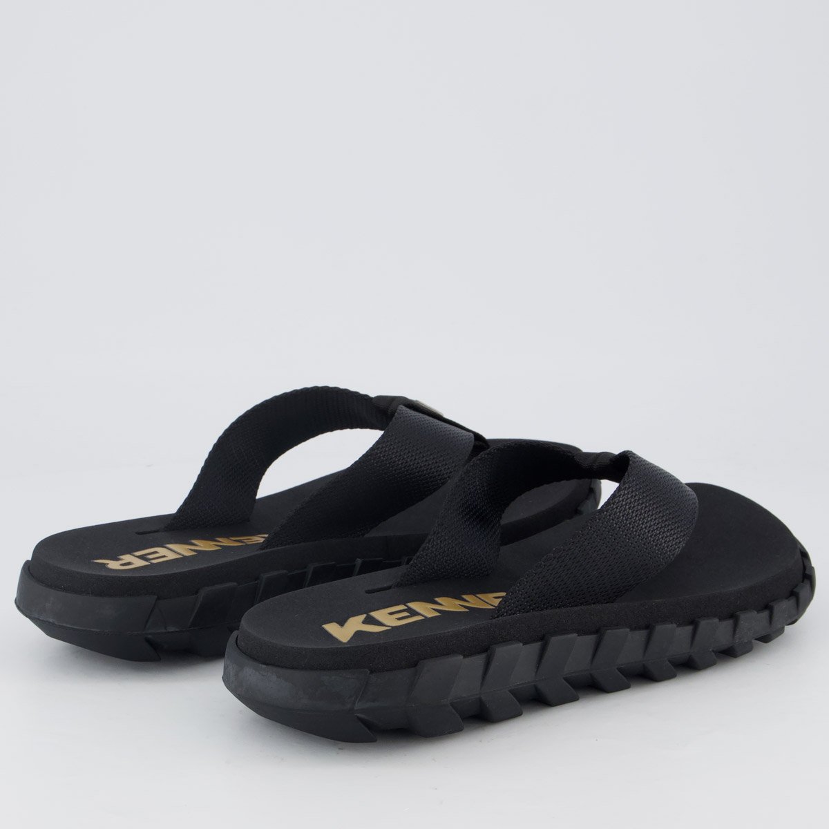 Chinelo Kenner Megah Preto Preto 4