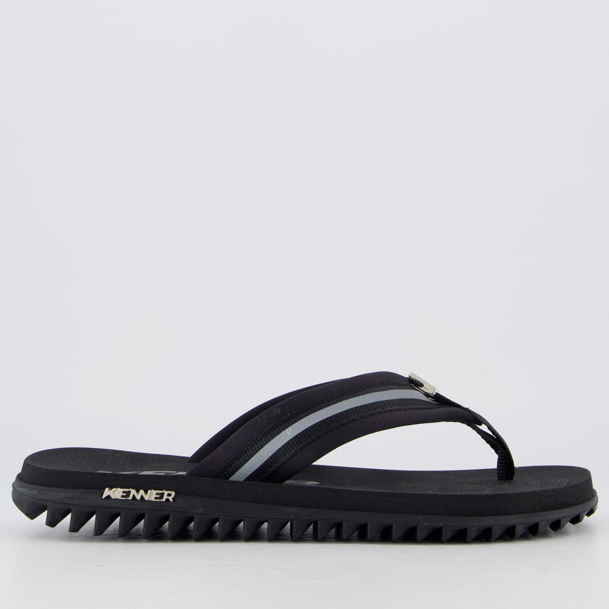 Chinelo Kenner Kivah Reflex Preto Preto 2