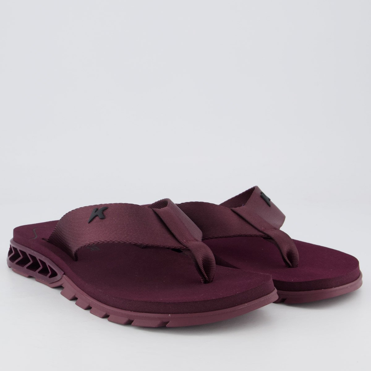 Chinelo Kenner Rakka Mono Bordô Bordô 3