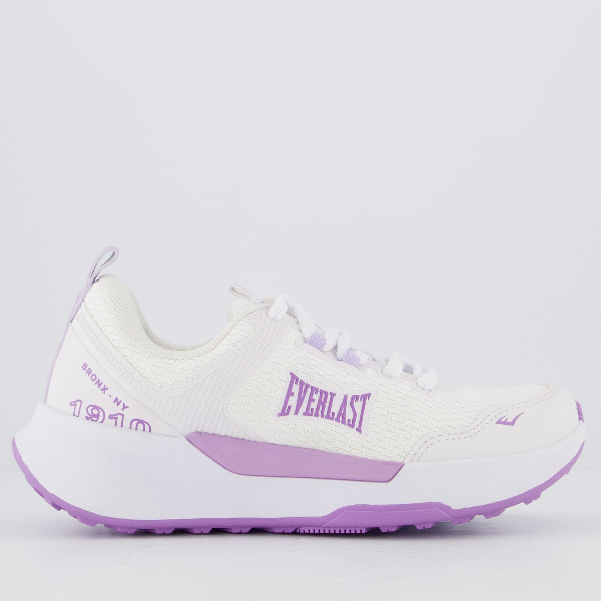 Tênis Everlast Solo Feminino Branco e Lilás