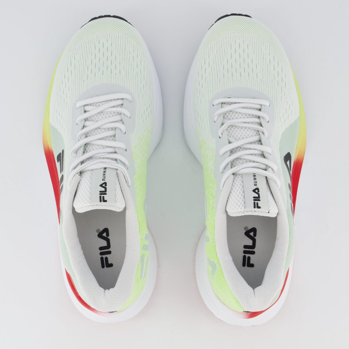 Tênis Fila Agile Branco e Vermelho Multicores 4