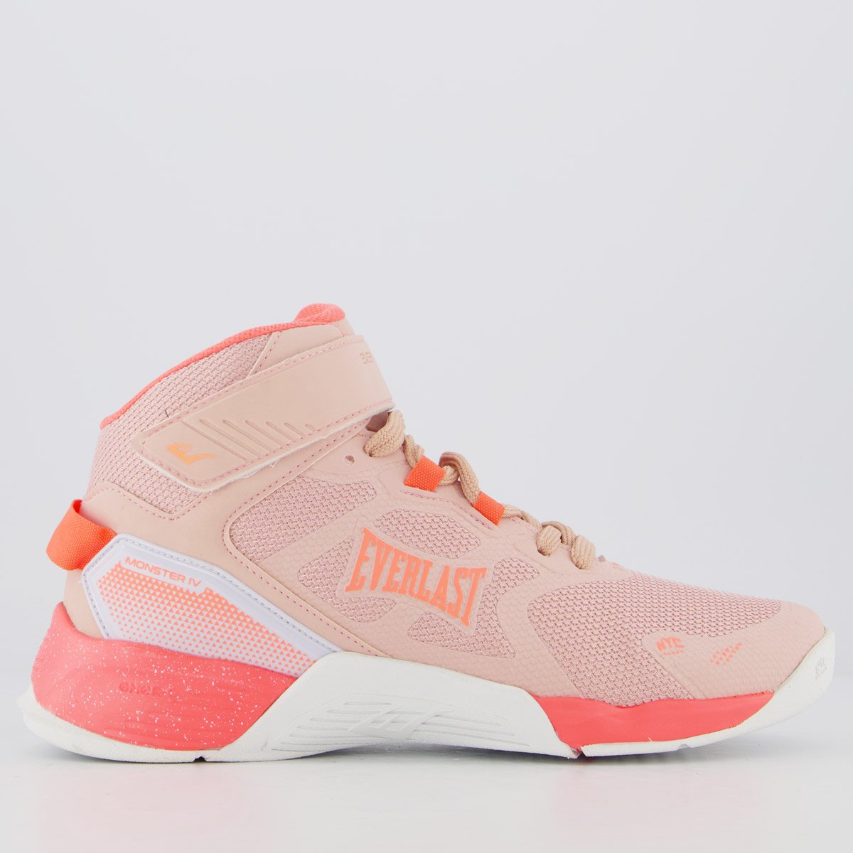 Tênis Everlast Monster 4 Rosa e Branco
